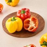 fresho! Coloured Capsicum Mix, 350 g (2 pcs)