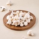 fresho! Mushrooms - Button, 1 pack (Approx. 180g - 200 g)