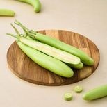 fresho! Green Brinjal, 250 g