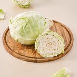 fresho! Cabbage - Organically Grown, 1 pc (approx. 400-700g)